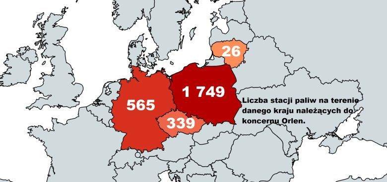 Stacje paliwowe koncernu Orlen