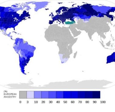 Gdzie żyją potomkowie europejczyków