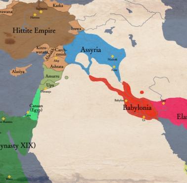 Bliski Wschód w 1201 r. p.n.e.