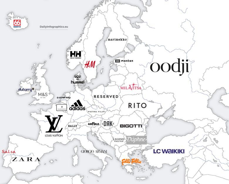 Najpopularniejsza marka odzieżowa z krajów europejskich
