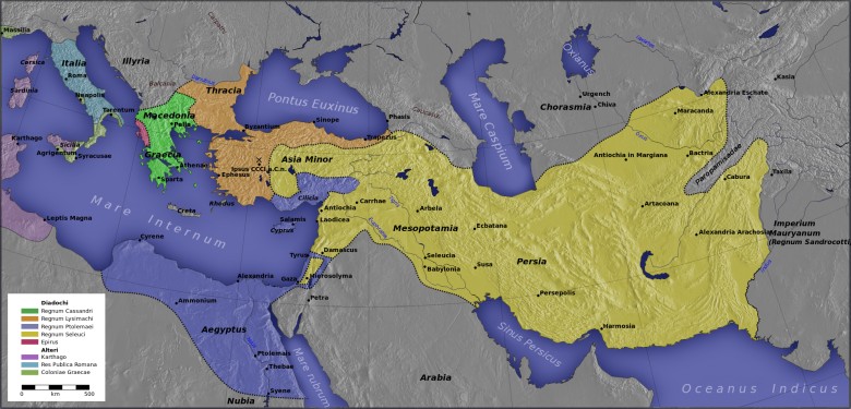 Imperium Aleksandra Macedońskiego po jego śmierci