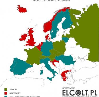 Legalność gazu pieprzowego w Europie
