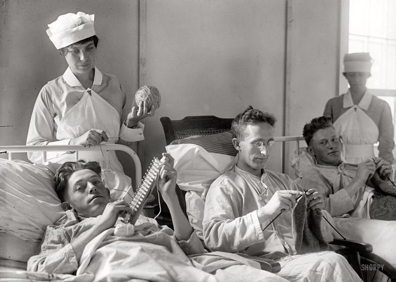 Szpital wojskowy, Waszyngton, I wojna, USA, 1918