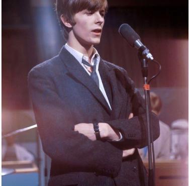 David Bowie z zespołem The Buzz, Wembley Studios, Londyn, 1966