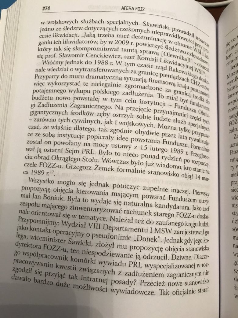 III RP, matka wszystkim afer - afera FOZZ, jak naprawdę Grzegorz Zemek został szefem FOZZ?