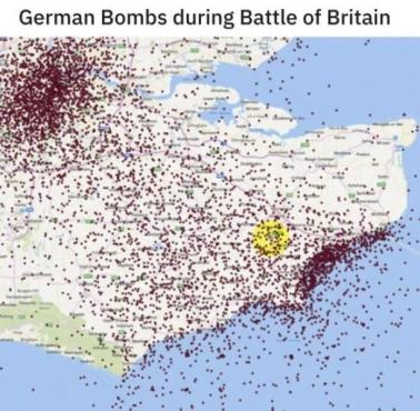 Bombardowania Wielkiej Brytanii w 1940 roku "Bitwa o Anglię"