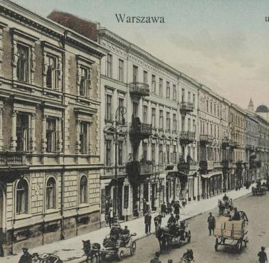 Warszawa, ul.Bracka, 1915