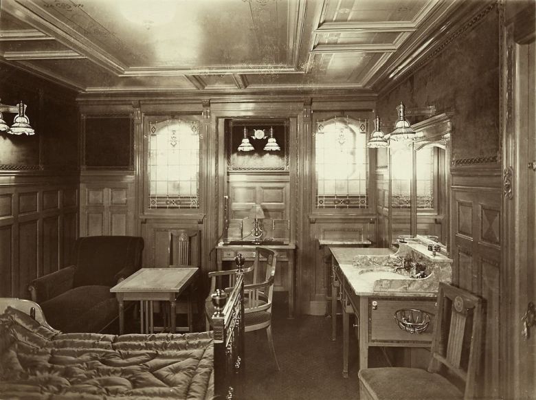 Kajuta 1 klasy na Titanicu, 1912