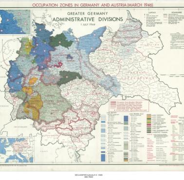Strefy okupacyjne Niemiec, 1946