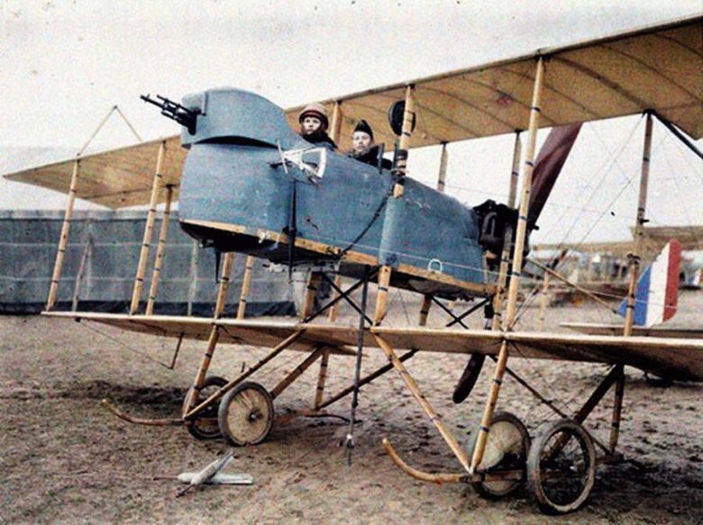 Samolot zwiadowczy Henriego Farmana francuskich sił powietrznych, 1915 