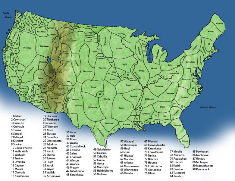 Plemienia Indian w USA