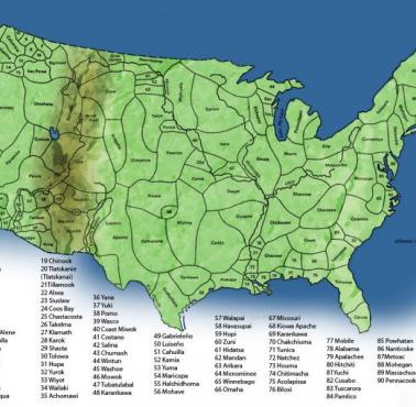 Plemienia Indian w USA