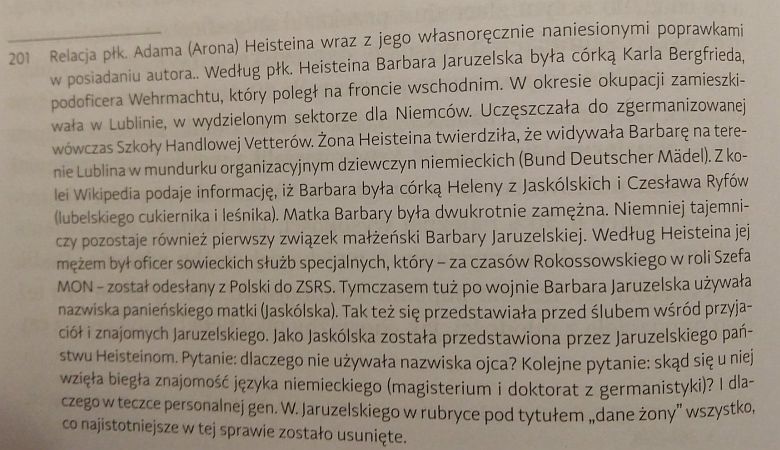 Tajemnica Barbary Jaruzelskiej - strona 302 „Krótsze ramię Moskwy. Historia kontrwywiadu wojskowego PRL