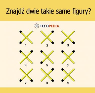 Znajdź dwie takie same figury?