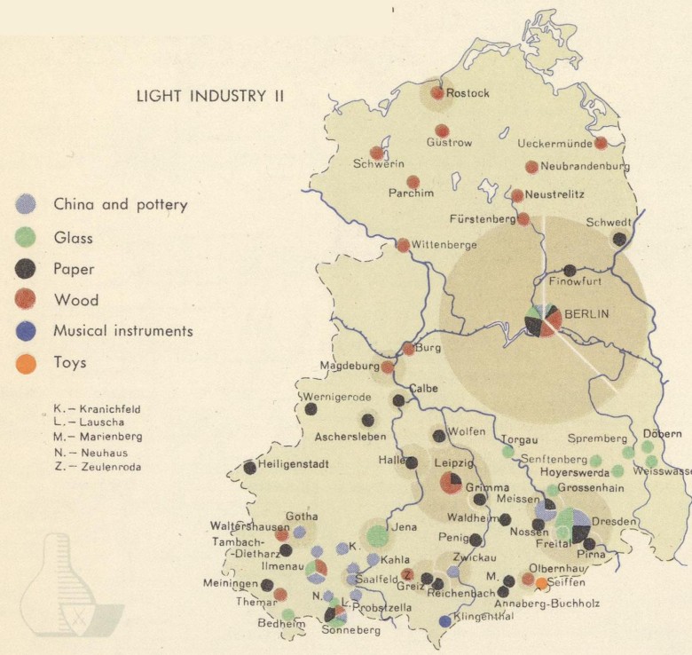 Przemysł lekki NRD (drewno, papier, ceramika, szkło) (lata 60.), 1967