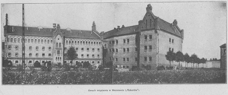24 XI 1904 w Warszawie przy ul. Rakowieckiej władze carskie uruchomiły więzienie karne. W okresie okupacji ..., 1904