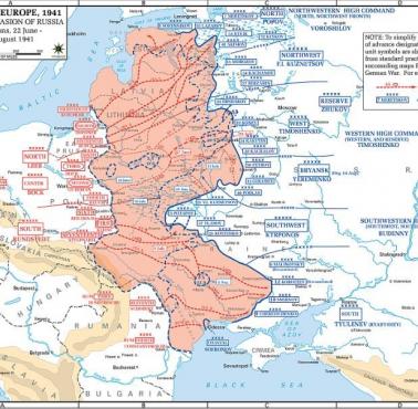 Niemiecki atak na ZSRR, operacja Barbarossa, 1941
