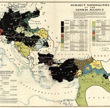Państwa centralne w 1916 roku