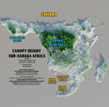 Strefy klimatyczne Afryki Środkowej
