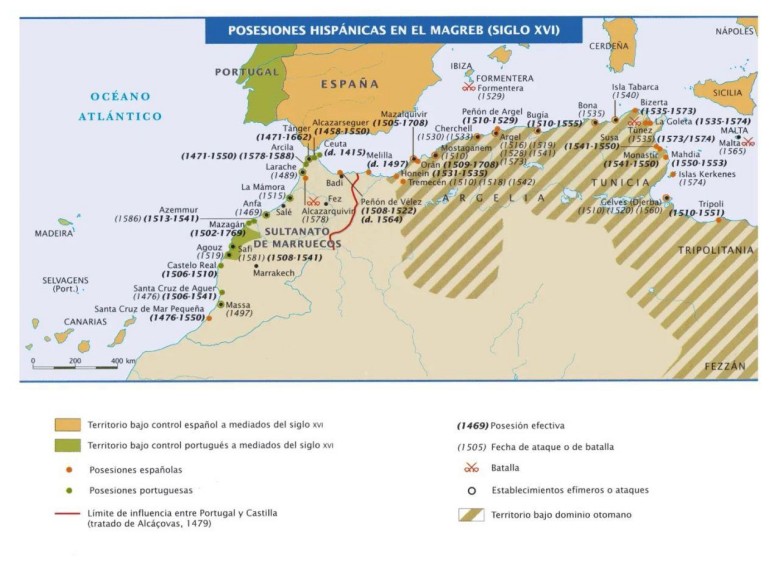 Historia Maghrebu (Afryka Północno-zachodnia) w XVI wieku