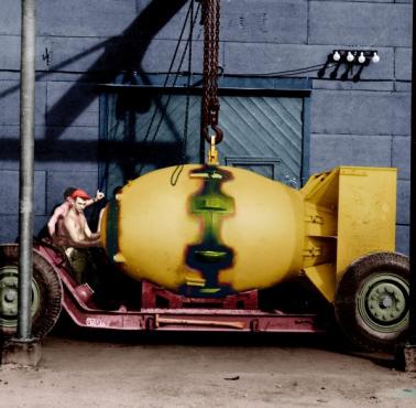 Fat Man – amerykańska bomba atomowa zrzucona 9 sierpnia 1945 nad japońskim miastem Nagasaki