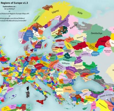 Historyczne regiony Europy 1.3