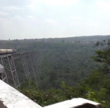 Goteik viaduct, Kyaukme, Mjanma (Birma) (wideo)