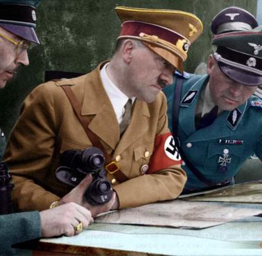 Heinrich Himmler, Adolf Hitler i Felix Steiner, 1938