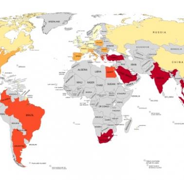 Top43 krajów, gdzie gra się najwięcej, 2021 (udział użytkowników internetu, którzy grają w gry wideo na dowolnym urządzeniu)