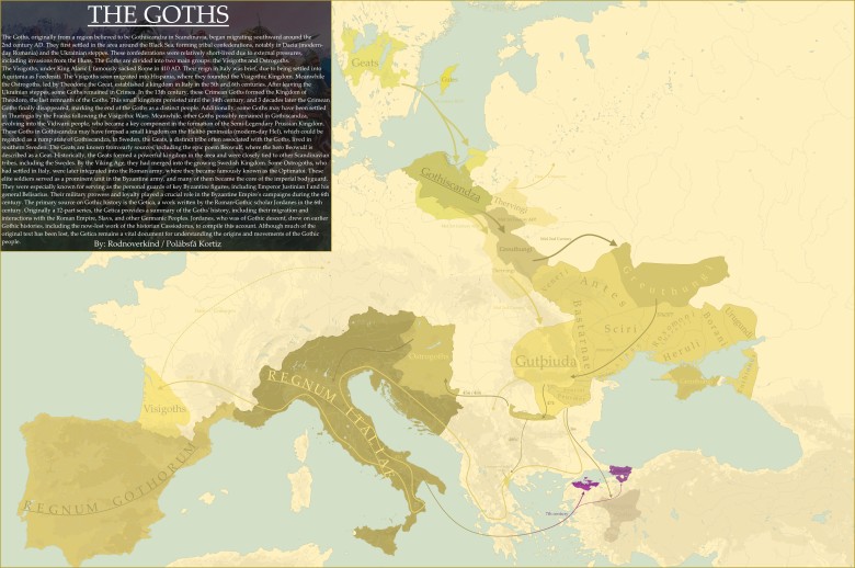 Migracje Gotów (plemiona wschodniogermańskie)