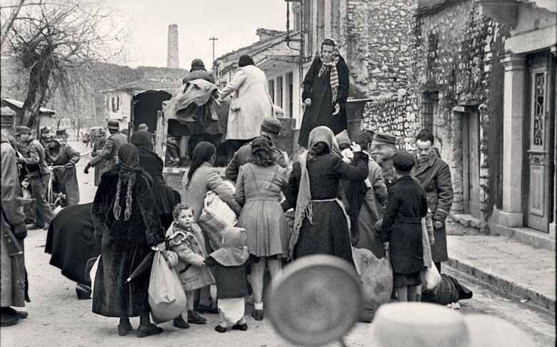 Niemcy wywożą ostatnich greckich żydów z miejscowości Janina, 25 marca 1944 roku