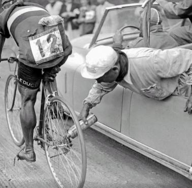 Gino Sciardis podczas Tour De France, 1949