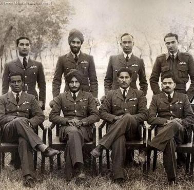 Hinduscy lotnicy biorący udział w Bitwie o Anglię, 1940