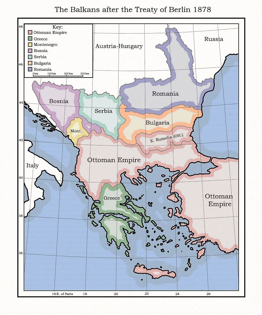 Bałkany po kongresie berlińskim w 1878 roku