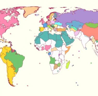 2/3 wszystkich języków dominujących w poszczególnych państwach świata