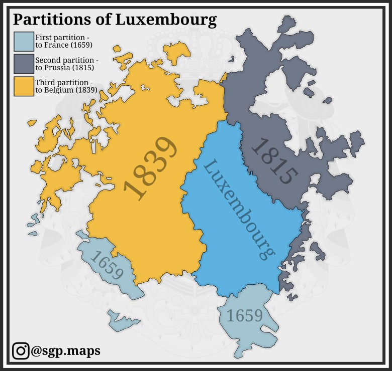Granice Luksemburga od 1659 roku