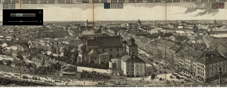 Panorama Warszawy z 1873 roku