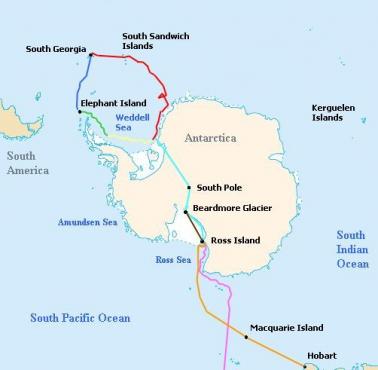 Antarktyczne wyprawy Sir Ernesta Henry'ego Shackletona 1914-16