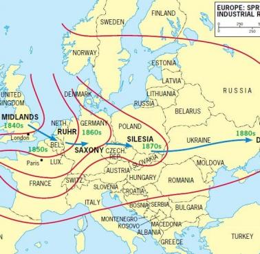 Rewolucja przemysłowa w Europie, od 1840 roku