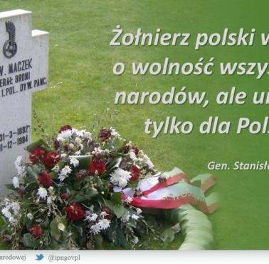 11 XII 1994 w Edynburgu zmarł gen. Stanisław Maczek, dowódca 1. Polskiej Dywizji Pancernej