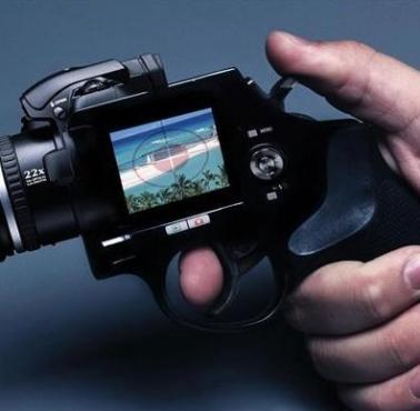 Kamera w kształcie pistoletu