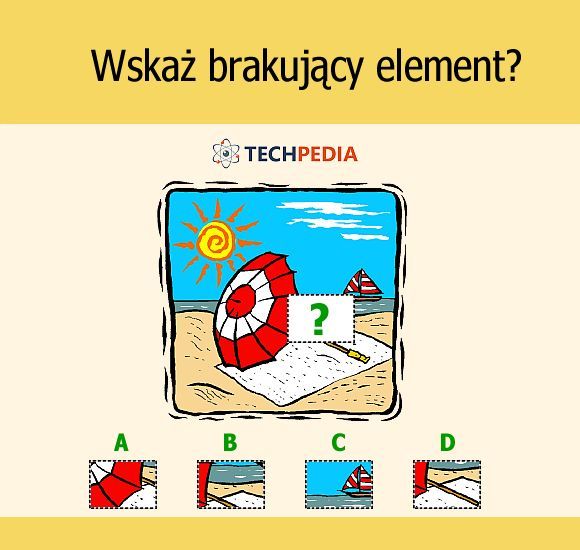 Wskaż brakujący element?