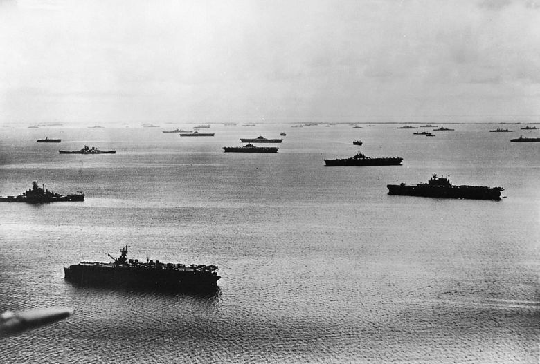 Koncentracja US Navy w atolu Majuro, 1944