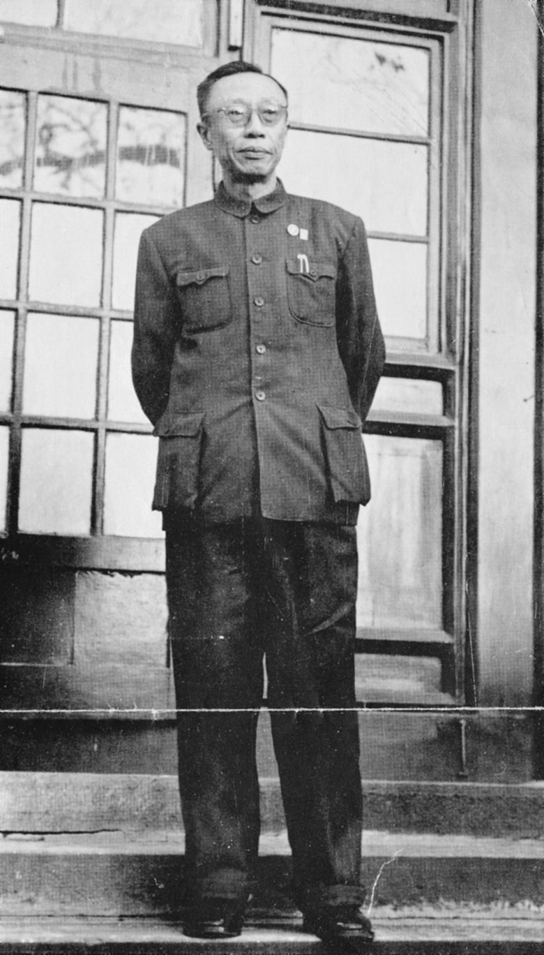 Ostatni cesarz Chin i państwa Mandżukuo - Aisin Gioro Puyi, jako pracownik ogrodu botanicznego, Chińska Republika Ludowa,1961