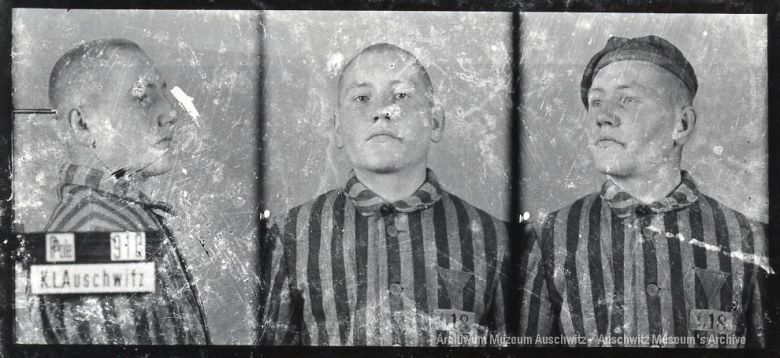 Kazimierz Piechowski polski żołnierz, więzień i uciekinier niemieckiego obozu Auschwitz-Birkenau, członek AK, 1942