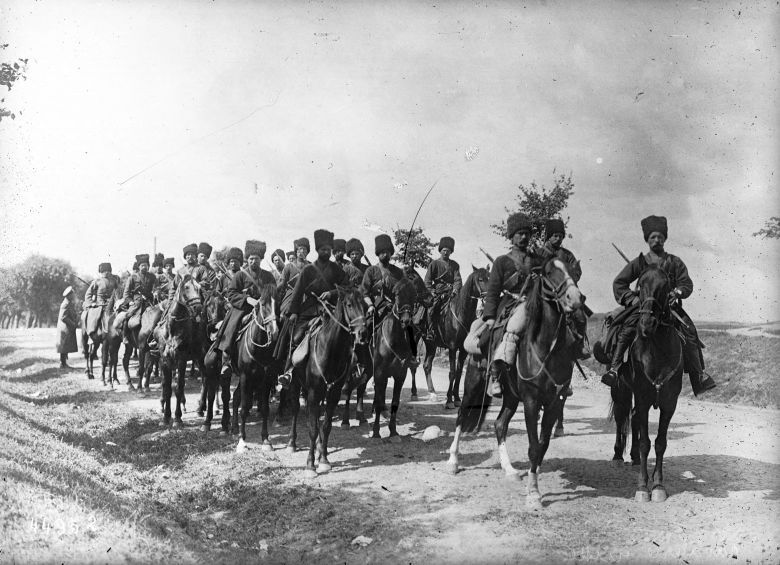 Kozacy w carskiej armii, 1915