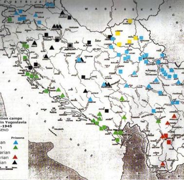 Obozy koncentracyjne i więzienia w Jugosławii 1941-1945