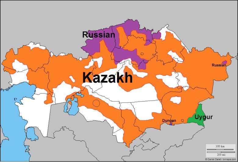 Języki Kazachstanu