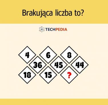 Brakująca liczba to?