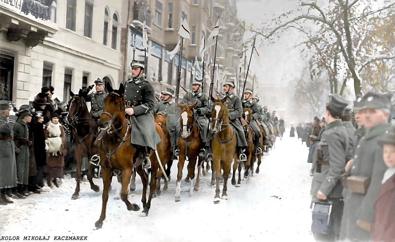 Powstańcy Wielkopolscy, Poznań rok 1919. Foto : Kazimierz Greger